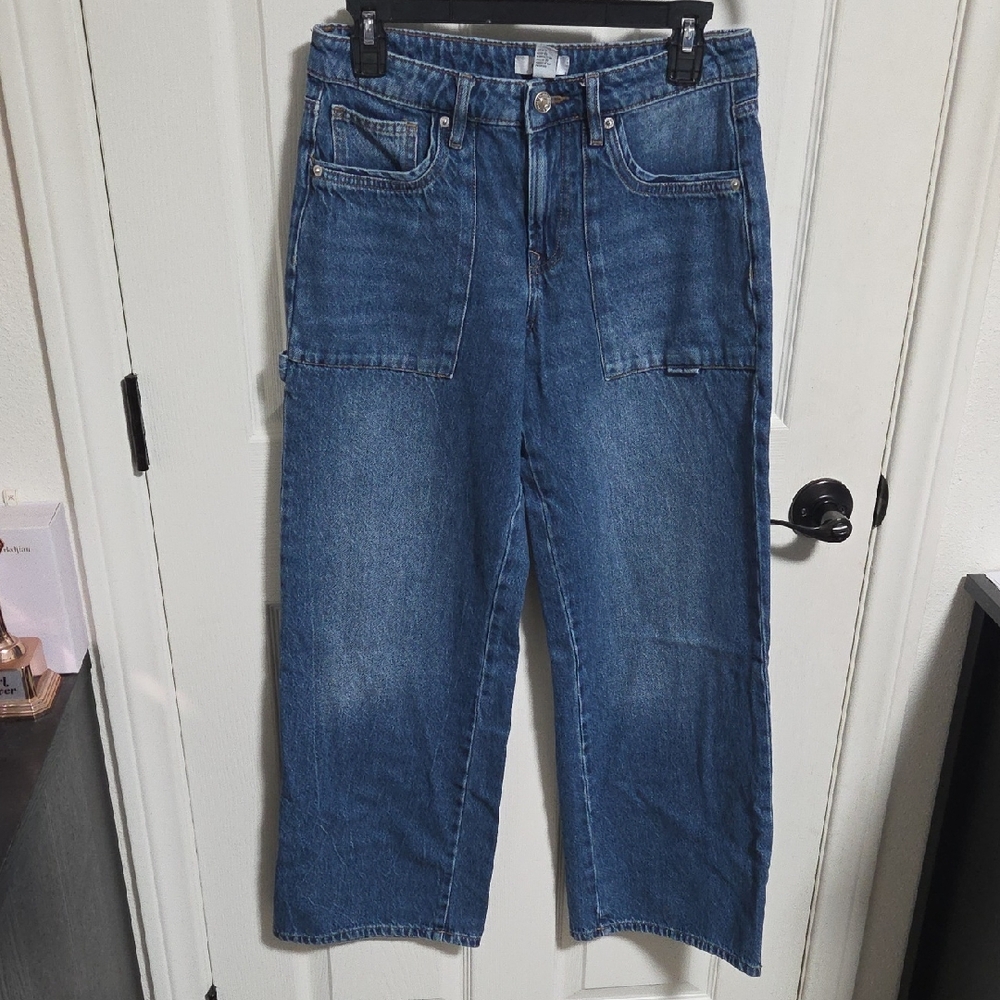 Forever 21 Women Relaxed Denim Jeans - Blue